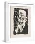 Portrait of Carl Sternheim, 1916-Ernst Ludwig Kirchner-Framed Giclee Print