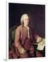 Portrait of Carl Von Linnaeus-Alexander Roslin-Framed Giclee Print