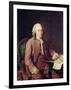 Portrait of Carl Von Linnaeus-Alexander Roslin-Framed Giclee Print