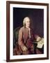 Portrait of Carl Von Linnaeus-Alexander Roslin-Framed Giclee Print