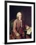 Portrait of Carl Von Linnaeus-Alexander Roslin-Framed Giclee Print