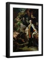 Portrait of Carlo Broschi-Corrado Giaquinto-Framed Giclee Print