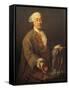 Portrait of Carlo Goldoni-Pietro Longhi-Framed Stretched Canvas
