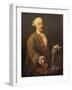 Portrait of Carlo Goldoni-Pietro Longhi-Framed Giclee Print