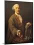 Portrait of Carlo Goldoni-Pietro Longhi-Mounted Giclee Print