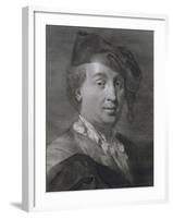 Portrait of Carlo Goldoni-null-Framed Giclee Print