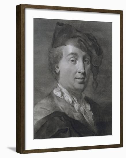 Portrait of Carlo Goldoni-null-Framed Giclee Print