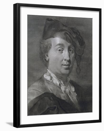 Portrait of Carlo Goldoni-null-Framed Giclee Print