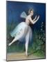 Portrait of Carlotta Grisi in Giselle, 1841-Theophile Gautier-Mounted Giclee Print