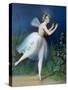 Portrait of Carlotta Grisi in Giselle, 1841-Theophile Gautier-Stretched Canvas