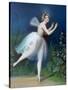 Portrait of Carlotta Grisi in Giselle, 1841-Theophile Gautier-Stretched Canvas