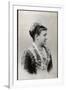 Portrait of Carola of Vasa (1833-1907), Queen of Saxony-French Photographer-Framed Giclee Print