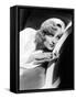 Portrait of Carole Lombard-null-Framed Stretched Canvas