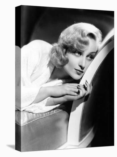 Portrait of Carole Lombard-null-Stretched Canvas