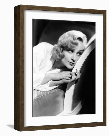 Portrait of Carole Lombard-null-Framed Photo