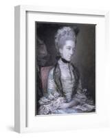 Portrait of Caroline, 4th Duchess of Marlborough-Thomas Gainsborough-Framed Giclee Print