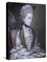 Portrait of Caroline, 4th Duchess of Marlborough-Thomas Gainsborough-Stretched Canvas