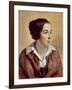 Portrait of Caroline Arnold, 1847-Adolph Menzel-Framed Giclee Print