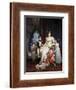 Portrait of Caroline Bonaparte and Her Children by Francois Gerard-null-Framed Giclee Print