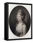 Portrait of Caroline Lobkowitz, Member of Eminent Family of Bohemian Aristocracy-null-Framed Stretched Canvas