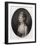 Portrait of Caroline Lobkowitz, Member of Eminent Family of Bohemian Aristocracy-null-Framed Giclee Print