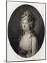 Portrait of Caroline Lobkowitz, Member of Eminent Family of Bohemian Aristocracy-null-Mounted Giclee Print