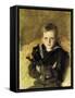 Portrait of Caspar Goodrich-John Singer Sargent-Framed Stretched Canvas