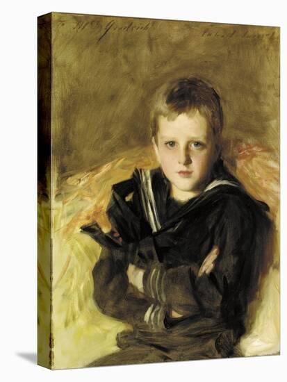 Portrait of Caspar Goodrich-John Singer Sargent-Stretched Canvas