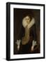 Portrait of Catharina Fourmenois-Salomon Mesdach-Framed Art Print