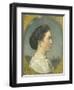 Portrait of Catharina Hendrika Horn, the Artists Wife-Jacob Maris-Framed Art Print