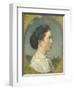 Portrait of Catharina Hendrika Horn, the Artists Wife-Jacob Maris-Framed Art Print