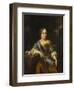 Portrait of Catharina Pottey, Sister of Willem and Sara Pottey-Nicolaes Maes-Framed Art Print