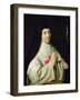 Portrait of Catherine-Agnes Arnauld, 1662-Philippe De Champaigne-Framed Giclee Print