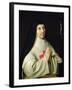 Portrait of Catherine-Agnes Arnauld, 1662-Philippe De Champaigne-Framed Giclee Print