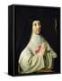 Portrait of Catherine-Agnes Arnauld, 1662-Philippe De Champaigne-Framed Stretched Canvas