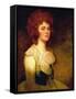 Portrait of Catherine Chichester-George Romney-Framed Stretched Canvas