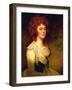 Portrait of Catherine Chichester-George Romney-Framed Giclee Print