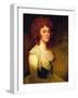 Portrait of Catherine Chichester-George Romney-Framed Giclee Print