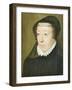 Portrait of Catherine De Medici (1519-89)-Francois Clouet-Framed Giclee Print