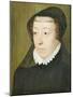 Portrait of Catherine De Medici (1519-89)-Francois Clouet-Mounted Giclee Print