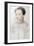 Portrait of Catherine De Medici, Facsimile of a 16th Century Drawing-null-Framed Giclee Print