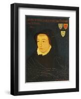 Portrait of Catherine De Medici (Florence-null-Framed Premium Giclee Print