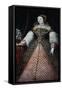 Portrait of Catherine De Medici, Queen Consort of King Henry II of Valois, C.1547-59-null-Framed Stretched Canvas