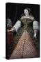 Portrait of Catherine De Medici, Queen Consort of King Henry II of Valois, C.1547-59-null-Stretched Canvas