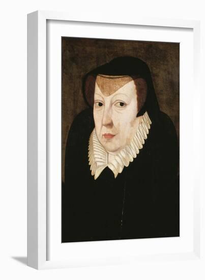 Portrait of Catherine De Medici-null-Framed Giclee Print