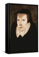 Portrait of Catherine De Medici-null-Framed Stretched Canvas