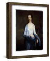 Portrait of Catherine Hoskins, Duchess of Devonshire, C.1718-Charles Jervas-Framed Giclee Print