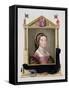 Portrait of Catherine Howard 5th Queen of Henry VIII from "Memoirs of the Court of Queen Elizabeth"-Sarah Countess Of Essex-Framed Stretched Canvas