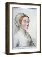 Portrait of Catherine Howard-Hans Holbein the Younger-Framed Giclee Print