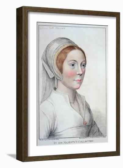 Portrait of Catherine Howard-Hans Holbein the Younger-Framed Giclee Print